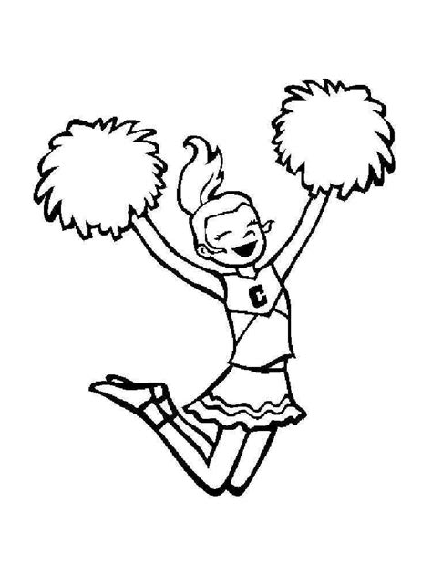 cheerleading coloring pages|cheerleader printable image.